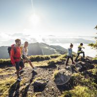 Gipfelwanderung mit der Familie