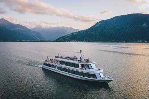 Zell am See Schifffahrt im Sommer